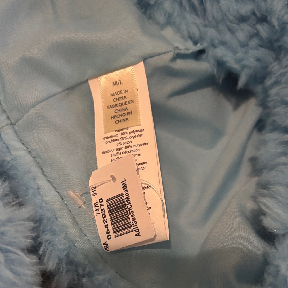 Pottery Barn Cookie Monster Adult NWT M/L - Picture 5 of 7